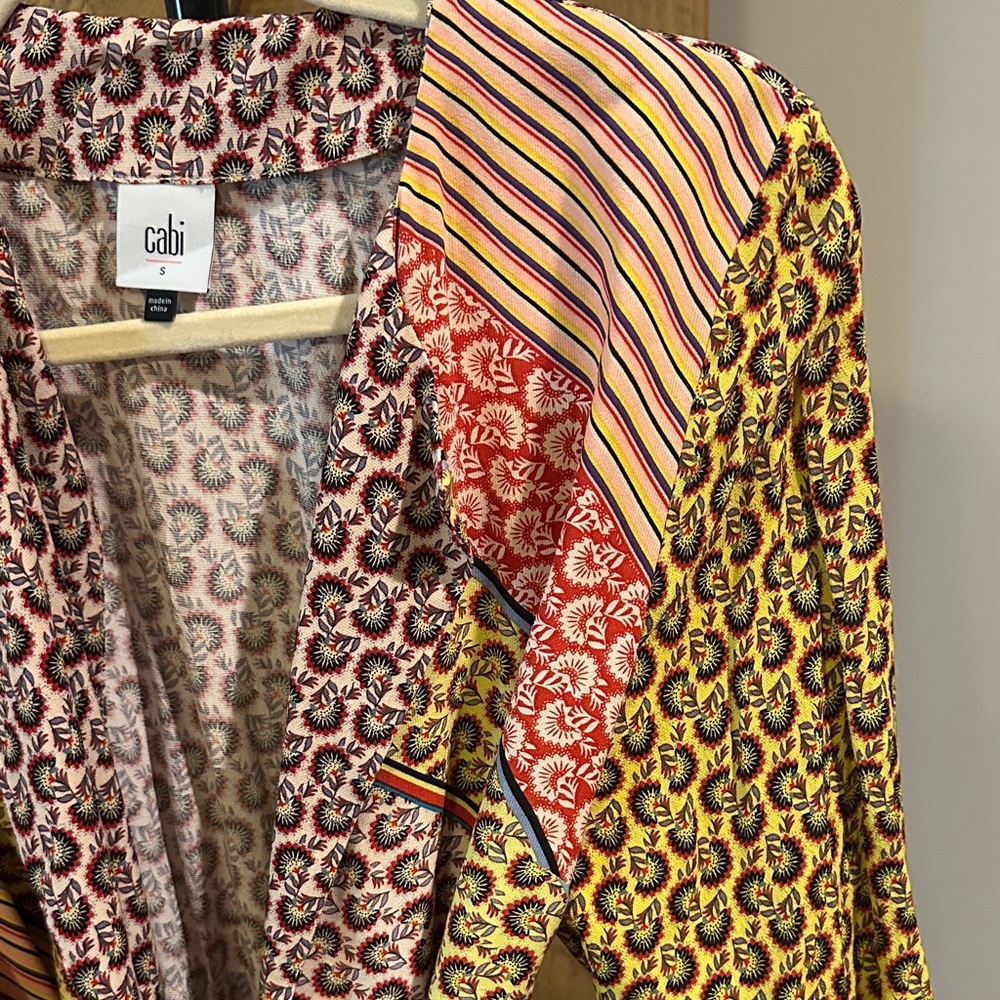 CAbi Multicolor Patterned Jacket - image 3
